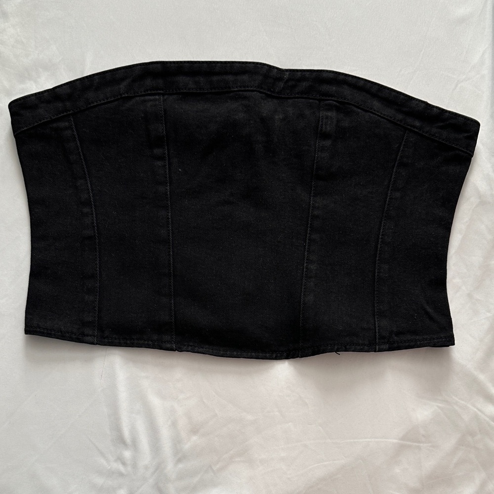 PrettyLittleThing Black Corset